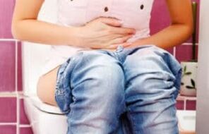 Kõhulahtisus on sümptom sooleparasiitide esinemisest inimestel